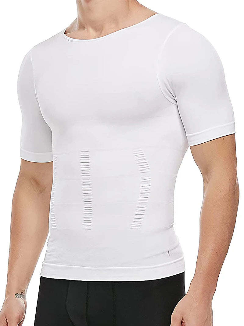 Mens Slimming Shirt Abs Abdomen Slim